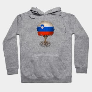 Tree of Life with Slovenian Flag Hoodie